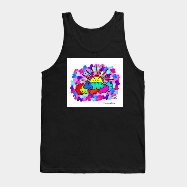 Sunrise Tank Top by Lava Lamp Bebop